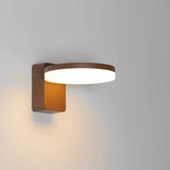 Moderne buiten wandlamp roestbruin incl. LED IP54 - Esmee