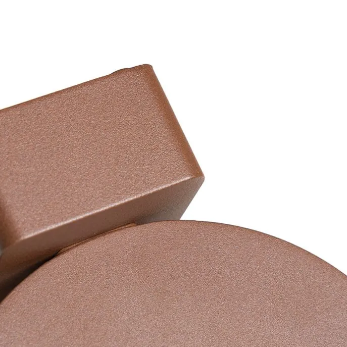 Moderne buiten wandlamp roestbruin incl. LED IP54 - Esmee