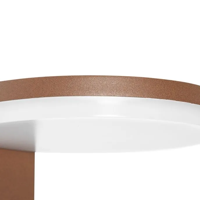 Moderne buiten wandlamp roestbruin incl. LED IP54 - Esmee