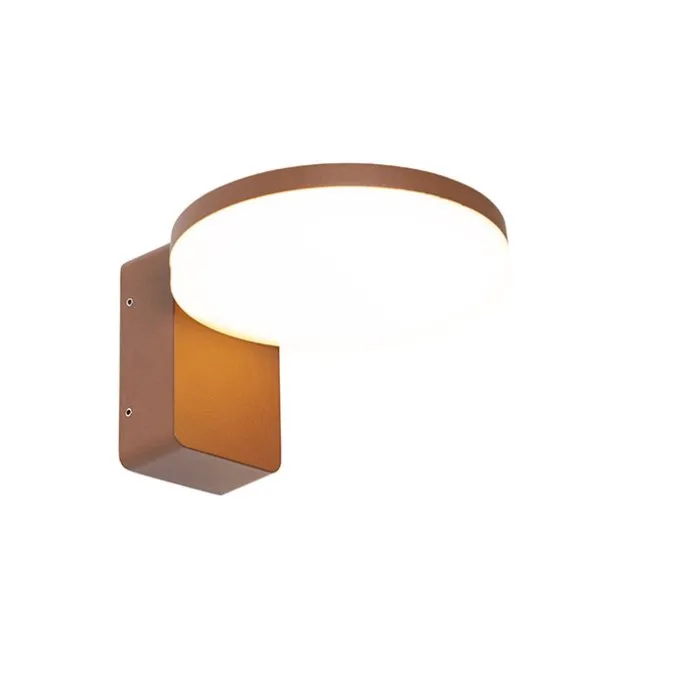 Moderne buiten wandlamp roestbruin incl. LED IP54 - Esmee
