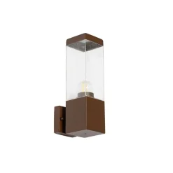 Moderne buiten wandlamp roestbruin - Malios
