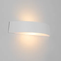 Moderne buiten wandlamp wit IP44 - Caz