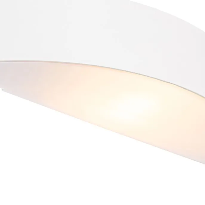 Moderne buiten wandlamp wit IP44 - Caz