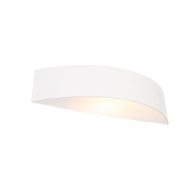 Moderne buiten wandlamp wit IP44 - Caz