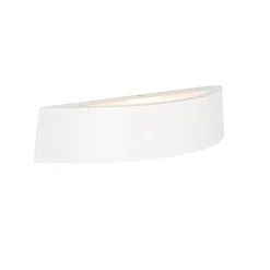Moderne buiten wandlamp wit IP44 - Caz