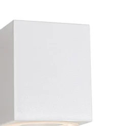 Moderne buiten wandlamp wit kunststof - Baleno