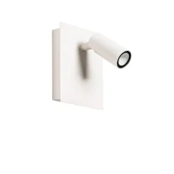 Moderne buiten wandlamp wit incl. LED IP54 - Simon
