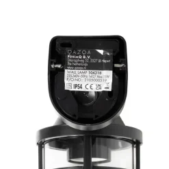 Moderne buiten wandlamp zwart IP54 - Joeri