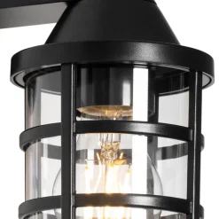 Moderne buiten wandlamp zwart IP54 - Joeri