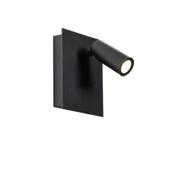 Moderne buiten wandlamp zwart incl. LED IP54 - Simon