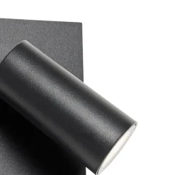 Moderne buiten wandlamp zwart incl. LED IP54 - Simon