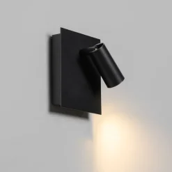 Moderne buiten wandlamp zwart incl. LED IP54 - Simon