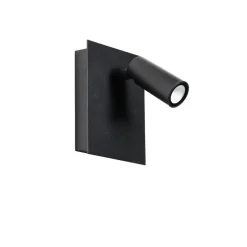 Moderne buiten wandlamp zwart incl. LED IP54 - Simon