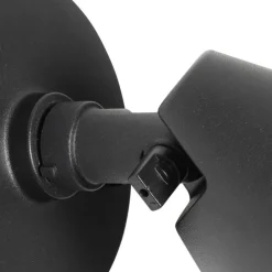 Moderne buiten wandlamp zwart IP44 verstelbaar - Ciara