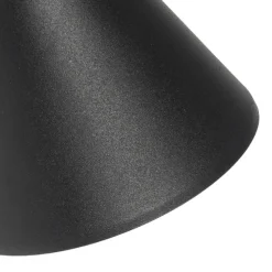 Moderne buiten wandlamp zwart IP44 verstelbaar - Ciara