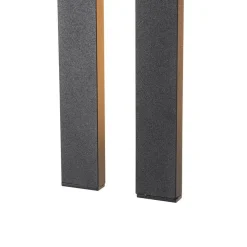 Moderne buiten wandlamp zwart incl. LED 2-lichts IP54 - Jamal