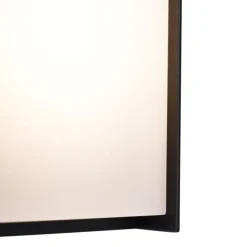 Moderne buiten wandlamp zwart incl. LED IP65 - Packet
