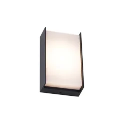 Moderne buiten wandlamp zwart incl. LED IP65 - Packet