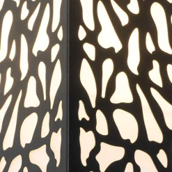 Moderne buiten wandlamp zwart IP44 - Nicole