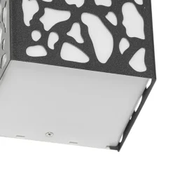 Moderne buiten wandlamp zwart IP44 - Nicole