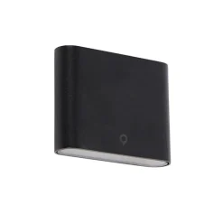 Moderne buiten wandlamp zwart 11,5 cm incl. LED IP65 - Batt