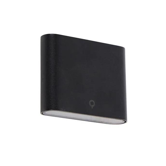 Moderne buiten wandlamp zwart 11,5 cm incl. LED IP65 - Batt