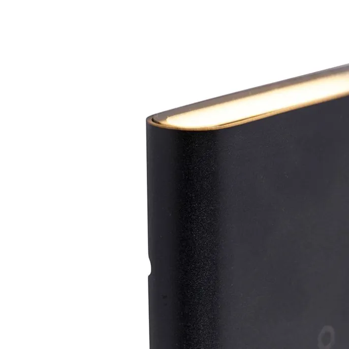 Moderne buiten wandlamp zwart 11,5 cm incl. LED IP65 - Batt