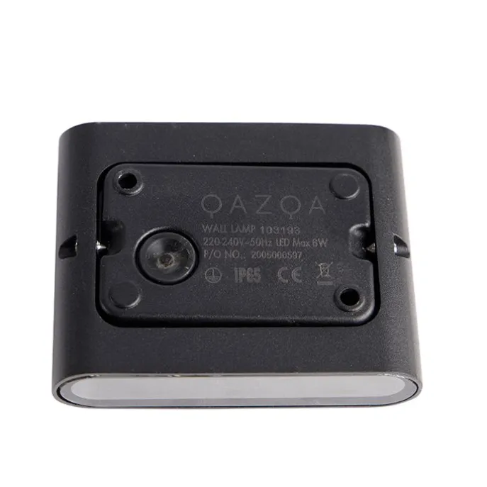 Moderne buiten wandlamp zwart 11,5 cm incl. LED IP65 - Batt