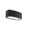 Moderne buiten wandlamp zwart IP44 - Latina