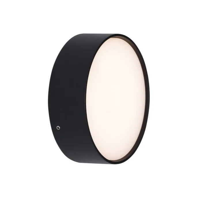 Moderne buiten wandlamp zwart incl. LED IP65 - Dop