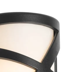 Moderne buiten wandlamp zwart IP44 - Suzie