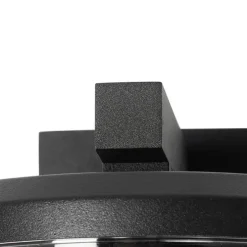 Moderne buiten wandlamp zwart IP44 - Joren