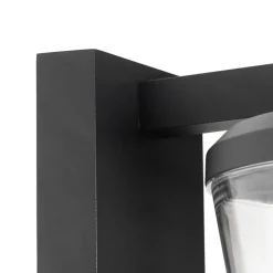 Moderne buiten wandlamp zwart IP44 - Joren