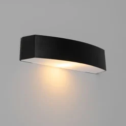 Moderne buiten wandlamp zwart IP44 - Bojan