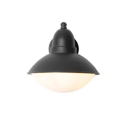 Moderne buiten wandlamp zwart IP44 - Marcel