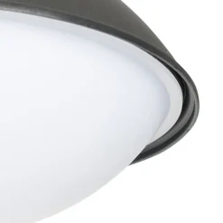Moderne buiten wandlamp zwart IP44 - Marcel