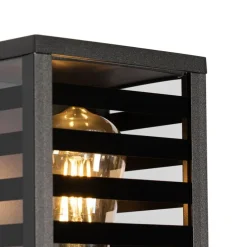 Moderne buiten wandlamp zwart 26 cm IP44 - Reims