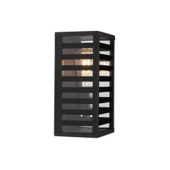 Moderne buiten wandlamp zwart 26 cm IP44 - Reims