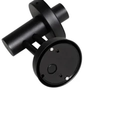 Moderne buiten wandlamp zwart met glas - Elly