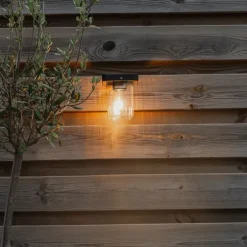 Moderne buiten wandlamp zwart IP54 - Chimay