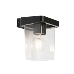 Moderne buiten wandlamp zwart IP54 - Chimay