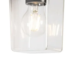 Moderne buiten wandlamp zwart IP54 - Chimay