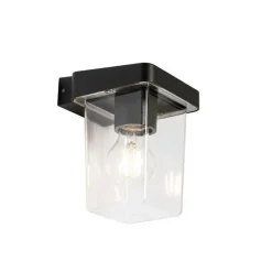 Moderne buiten wandlamp zwart IP54 - Chimay