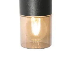 Moderne buiten wandlamp zwart 2-lichts IP44 - Odense