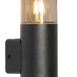 Moderne buiten wandlamp zwart 2-lichts IP44 - Odense