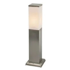 Moderne buitenlamp 45 cm staal - Malios