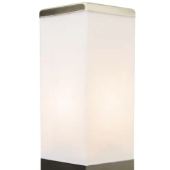 Moderne buitenlamp 45 cm staal - Malios