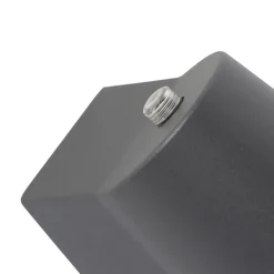 Moderne buitenlamp antraciet incl. LED met schemersensor - Uma