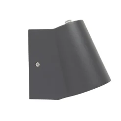 Moderne buitenlamp antraciet incl. LED met schemersensor - Uma