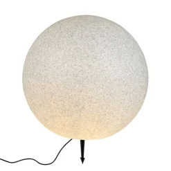 Moderne buitenlamp grijs 77 cm IP65 - Nura